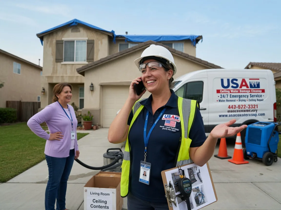 Ceiling Water Damage Restoration Hawkins, TX FAQs