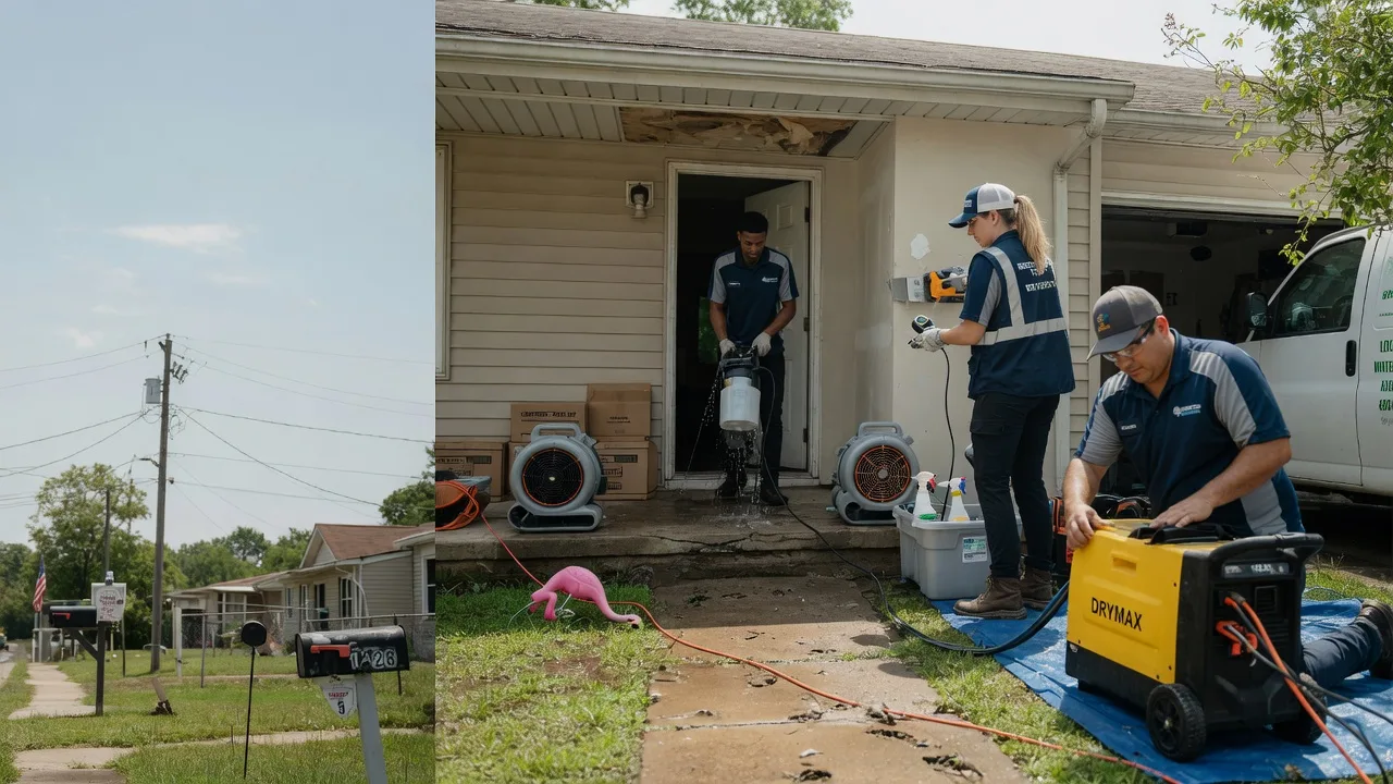 Storm Damage Water Removal in Hawkins, TX near me